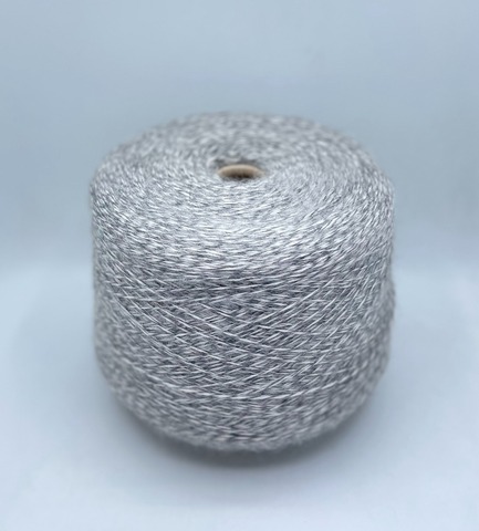 Alpes (пр.Италия),art-Maedio 350м/100гр, 40% Альпака, 10% Меринос, 35% Акрил, 15% Полиамид, цвет-Серое мулине, арт.29440