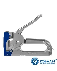 Степлер механический КОБАЛЬТ скобы 4-8мм (тип 53), стальной корпус (918-368)