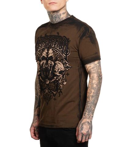 Affliction | Футболка мужская Screaming Earth Tee A27216 слева