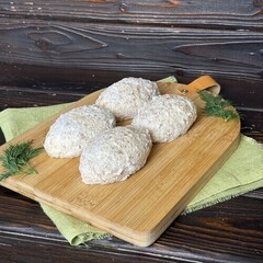 Котлеты свинина-говядина / 500 гр