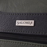 Сумка Саломея 269 македония оливковый + черный