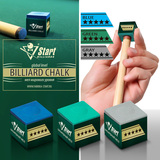 Мел Startbilliards 5 звезд зеленый (72шт) фото №4