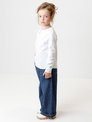 кардиган  для девочки  КВ 30152/ш/белый