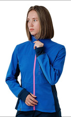 Женская разминочная куртка Proteam Performance Blue