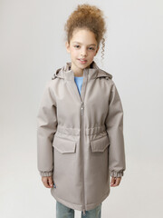 пальто  для девочки  ВК 32152/10 УЗГ