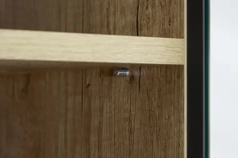 Шкаф 3-х створчатый Вегас ШК-08 дуб каньон / графит