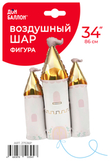К Фигура, Замок принцессы, 34''/86 см, 1 шт.