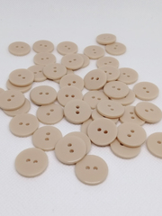 Пуговица 28L (18мм) 2 прокола, пластик, 1 шт