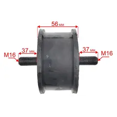 Подушка-опора DDE для виброплиты VP320-HK (Ø105х56мм) (шпилька М16х37мм) (крепления основания) (виброопора) (908-795-007)