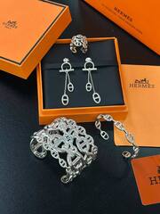 Серьги FARANDOL трансформеры с подвесками из не родированного серебра