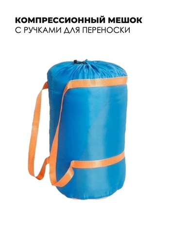 Картинка спальник Skully  blue - 4