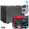 Бензиновый генератор в зимнем кожухе с блоком АВР Fubag BS 8500 A ES DUPLEX/1200SCW RAL 7024 — фото 1