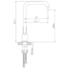 Lemark Expert LM5073S Смеситель для кухни Хром матовый