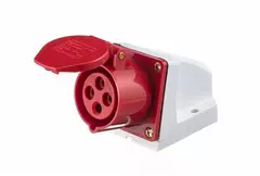 26029 Розетка стационарная РС102-4-16- IP44 DEKraft