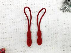 Пуллер, 6 см, тёмный красный