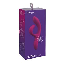 Фиолетовый вибратор-кролик We-Vibe Nova 2 - 20,5 см. - 