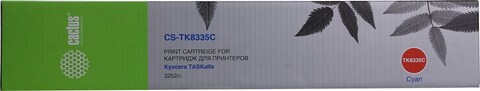 Картридж лазерный Cactus CS-TK8335C TK-8335C голубой (15000стр.) для Kyocera TASKalfa 3252ci