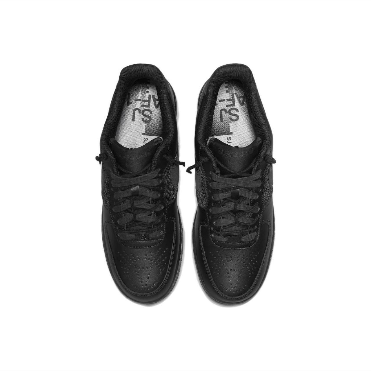 Slam Jam x Nike Air Force 1 Low Triple Black 17 490 NEYLONOV