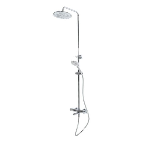 Cezares LUX-CVD-01 LUX-CVD-01 Душевая стойка со смесителем и изливом, хром