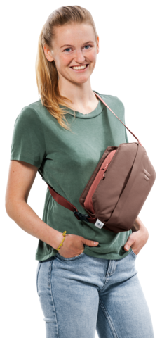 Картинка сумка кросс-боди Deuter Passway 2 Raisin-Caspia - 5