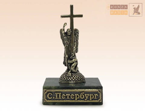 фигурка Александровский ангел малый (h - 50 мм) на змеевике