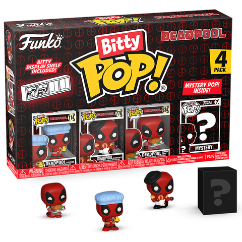 Funko Bitty POP! Deadpool 4 Pack Series 2