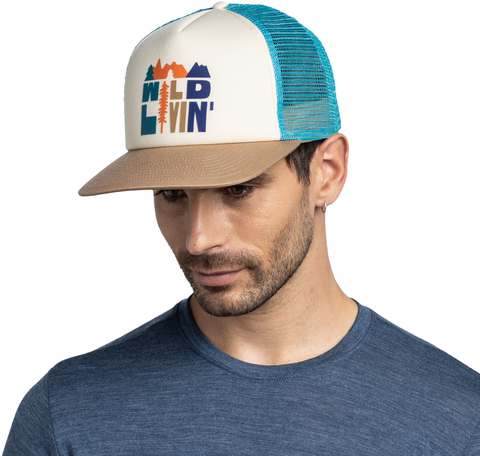 Картинка кепка Buff Trucker Cap Scen Multi - 2