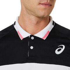 Поло теннисное Asics Match Polo-Shirt - performance black/carrier grey