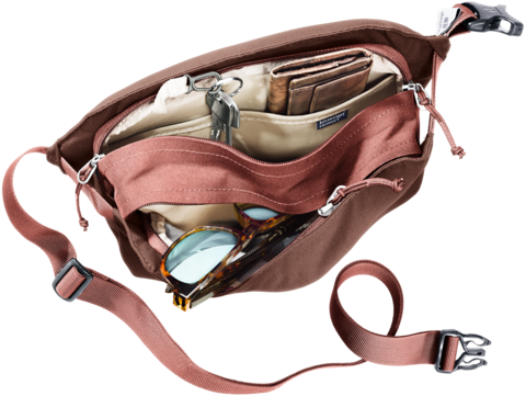 Картинка сумка кросс-боди Deuter Passway 2 Raisin-Caspia - 3