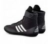 Борцовки Adidas Combat Speed.5 черно-серебристые