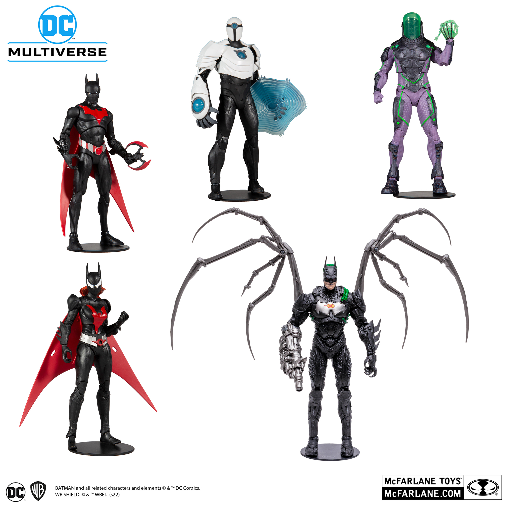 Бэтмен за гранью набор фигурок: купить Batman Beyond 5 Pack от Mcfarlane в  интернет магазине Toyszone.ru