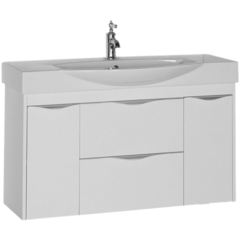 Aquanet 183055 Компл.3 - Тумба Франка 105 цв.белый (183055) фото