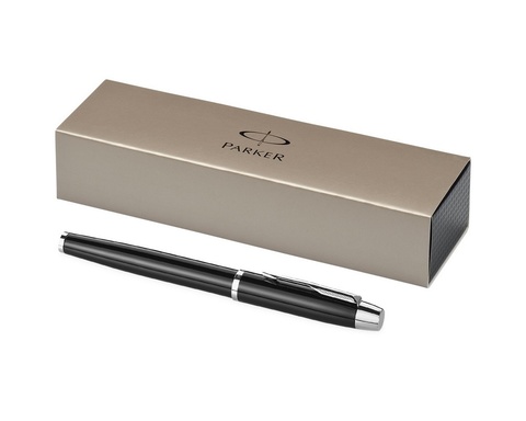 Ручка перьевая Parker IM Metal F221 Black СT, F (S0856180)