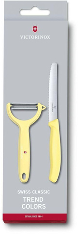 Набор ножей Victorinox Swiss Classic Trend Colors, Light Yellow (6.7116.23L82)