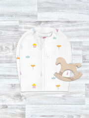 Пелёнка-кокон Mjölk Игрушки, уценка