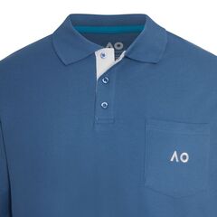 Теннисное поло Australian Open Polo Pocket AO Logo - elemental blue