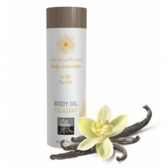 Съедобное масло для тела Ваниль от Shiatsu 75 мл.