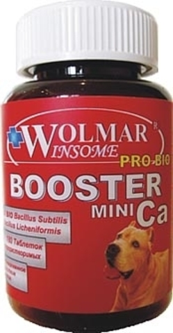 Wolmar (Волмар) Winsome Pro Bio BOOSTER Ca MINI для мелких собак   180 таблеток