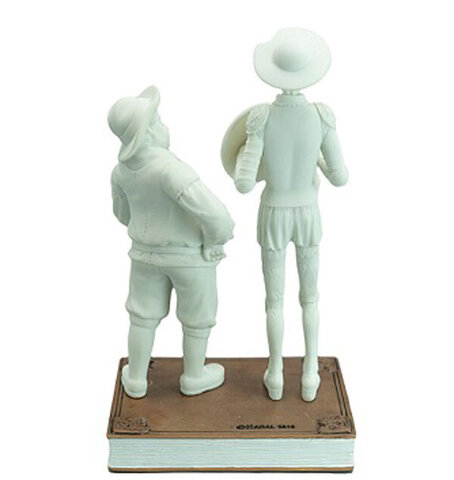 Статуэтка Пара Кихот-Санчо в доспехах Nadal