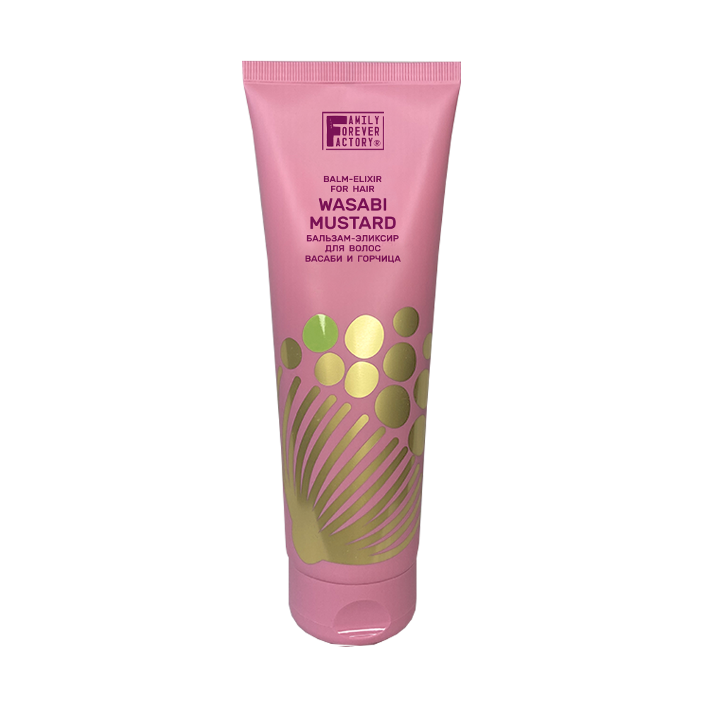 Family Forever Hair Pure Boom Бальзам-эликсир для волос Васаби и горчица 500мл