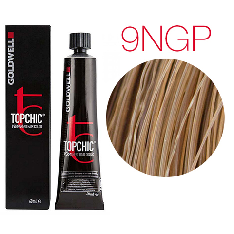Goldwell Topchic 9NGP (натуральный золотисто-перламутровый) - Стойкая крем-краска