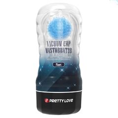Прозрачный текстурированный мастурбатор Vacuum Cup Masturbator Planet - 