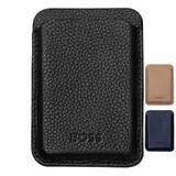 Картхолдер с магнитом HUGO BOSS - Mobile Classic Grained с логотипом