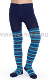 Колготки из шерсти мериноса Norveg Merino Wool Blue детские