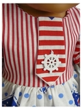 Платье с галстуком - Детали. Одежда для кукол, пупсов и мягких игрушек.