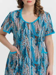 1354В Халат на молнии