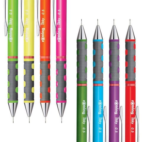 Карандаш механический Rotring Tikky 0.7 mm зеленый/неон (2007216)