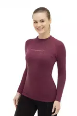 Спортивная футболка Brubeck 3D PRO женская с длинным рукавом