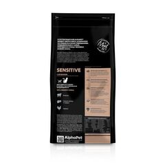 ALPHAPET сухой корм для взрослых кошек и котов с чувствительным пищеварением (ягненок) 3 кг