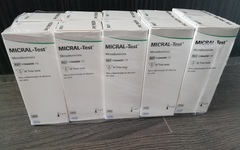 11544039172 Micral Test 30 Микраль тест Тест-полоски для иммунологического полуколичественного определения микроальбуминурии Micral-Test (Микраль-тест) Roche Diagnostics GmbH, Германия